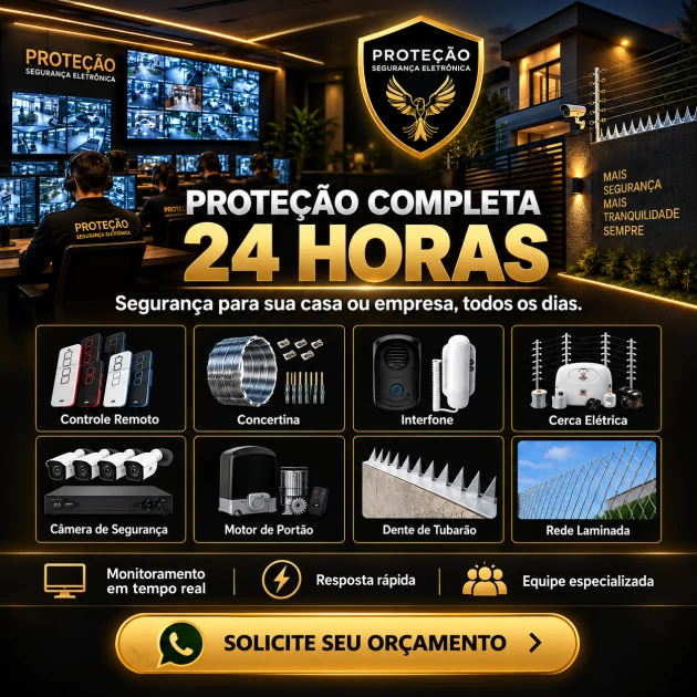 Proteção Completa Proteção Segurança Eletrônica 